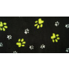Blovi DryBed VetBed A+ - protišmyková posteľ, pelech pre domáce zvieratá, limetková a čierna - 200x150cm
