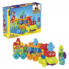 MEGA BLOKS STAVEBNICA PRVÝ VLÁČIK ABC S PÍSMENKAMI DXH35