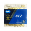 Reťaz KMC e12 TiN Gold 130 článkov