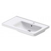 Duravit D-Neo Nábytkové umývadlo, 80x48 cm, 1 otvor na batériu vpravo, biela 2370800000