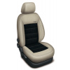 Autopotahy HONDA CRV II, od r.v. 2001-2007, kožené AUTHENTIC VELVET béžovočerné