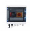 1 in 1 out 1000V solar photovoltaic combiner box with lightning protection DC 1000V fuse MCB SPD