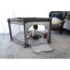 DREAMBABY Ohrádka Explore 6-hranná priemer(uhlopriečne) 140 cm x (strana) 70 cm Taupe 140x70x64 sivá