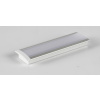 SJ-Tec SJ-ALP2508 Zápustný hliníkový profil pre LED, Strieborný, Priehľadný, 1m