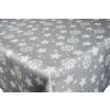 Obrús na stôl - Pathe -rezistentný obrus 290 x 140 cm ('Winter' Grey Christmas Table Pain 140x290)