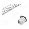 Kondenzátor elektrolytický low ESR SMD 10uF 50VDC Ø5x5,8mm