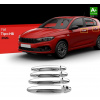 Nerez kryty kľučiek Fiat Tipo Hatchback FL - 8 ks