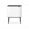 Brabantia Dotykový odpadkový kôš Bo Touch Bin biely 11 + 23 l