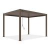 Záhradná pergola na terasu ELEGANCE 3x4 Taupe - Gutroof