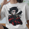Tričko s potlačou FREDDY VS JASON Dámsky Biela XL