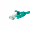 Patchcord RJ45, Netrack zaplavený kryt, kategória 5e, UTP, 0,25 m, zelený
