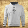 Keep calm and lift on, Barva Bílá, Velikost 2XL Bezvatriko.cz 501252