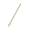 Wimex Slamka papierová Špirála zelená `JUMBO` Ø8mm x 25cm