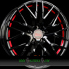 MAM MAM RS4 8x18 5x112 ET30.00 black painted red inside (bpri)