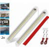 2X AUTO STROPNÁ LED LAMPA VNÚTRO BUS 12V 120LED 30 cm
