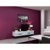 Cama Meble Tv stolík VIGO NEW 180, biely mat/biely lesk