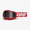 100% Accuri 2 Sand Red Smoke Lens
