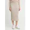Sukňa Calvin Klein Jeans LV047D306G béžová XS