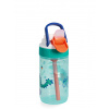 Fľaša na vodu pre deti Kambukka Lagoon 400 ml - juggling dino