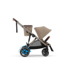 Cybex Športový kočík e-Gazelle S Varianta: Almond Beige / Taupe Frame