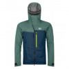 Ortovox 3L Ravine Shell Jacket M deep ocean L; Modrá bunda