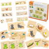 Drevené puzzle VIGA s aktivitami zvierat