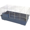 Tommi CZ klietka Bunny Bungallow tmavě 80 x 45 x 42 cm 100cm, chrom