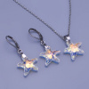 Súprava Swarovski Starfish 16mm Crystal AB 50cm