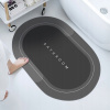 Kúpelňová predložka - Oválna kúpeľňová podložka-008 Super absorpčná podložka do kúpeľa (Kúpelňová predložka - Oválna kúpeľňová podložka-008 Super absorpčná podložka do kúpeľa)