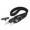 Snúrka na krk Karl Lagerfeld univerzálny crossbody remienok Choupette Patch čierny (KLUCNCHPSPK)