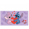 Jerry Fabrics Osuška Lilo a Stitch Kiss 70 × 140 cm