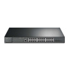 TP-LINK TP-Link JetStream TL-SG3428XMP sieťový prepínač Riadený L2+ Gigabit Ethernet (10/100/1000) Podpora napájania cez Ethernet (PoE) 1U Čierna (TL-SG3428XMP)
