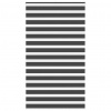vidaXL Zebra roleta čierna 125x200 cm šírka látky 120,9cm polyester 4014266