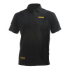 DEWALT-MORAVA PÁNSKÉ POLO TRIČKO DEWALT ORIGINAL ČERNÉ RUTLAND PERFORMANCE* Velikost: L