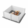Box pre psov 48x48x18,1 palcov s výškovo nastaviteľnými dverami pre veľkého psa