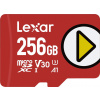 Lexar pamäťová karta 256GB PLAY microSDXC™ UHS-I cards, čítanie 150MB/s C10 A1 V30 U3 (LMSPLAY256G-BNNNG)