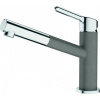 FRANKE FC 3055.084 Orbit páková drezová batéria s vyťahovacou koncovkou, výška výtoku 147 mm, chróm/kameň šedý, 115.0623.141