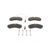 TATechnix Brzdové platničky 164,8mm Nissan CABSTAR (F24M, F24W) - Bosch