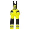 PORTWEST HI-VIS PW351 / Zimné nohavice s podšívkou Insulatex - HV žltá/čierna S