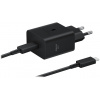 Samsung Nabíjačka 45W, s USB-C káblom 1,8m 1xUSB-C EP-T4511XBEGEU čierna