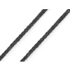 Galanterka Oděvní šňůra / příze macrame Ø4 mm návin 100 metrů - 5 (150) šedá