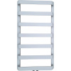 Hydroland KÚPEĽŇOVÝ RADIÁTOR MISAKI 670X540 RAL 9006 438W // GRL-G/M-670X540-RAL