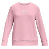 Under Armour Rival Terry Crew Pink Sugar/White XL