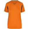 James&Nicholson Dámske funkčné tričko JN316 Orange L