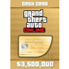 Grand Theft Auto Online (GTA5) - Whale Shark Cash Card 3,500,000$ (PC)