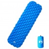 vidaXL Nafukovací kempingový matrac 1 osoba modrý 190x58x6 cm - Modrá - 43329-184798