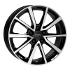 Anzio VECTOR 7x17 5x112 ET45 diamond-black front polished