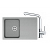 FRANKE SETT111Š tectonitový drez 780x500 mm OID 611-78 šedá+batéria FP FS 3230.031 Chróm FRA 143.0687.320
