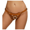 Zado Leather Strap-on Harness Brown S/M