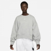 Nike Sportswear Phoenix Fleece Women's Over-Oversized Crewneck Sweatshirt Grey Marl 10 (S)